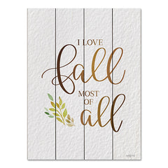 DUST962PAL - I Love Fall Most of All - 12x16