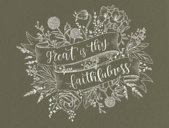 DUST966 - Great is Thy Faithfulness - 16x12