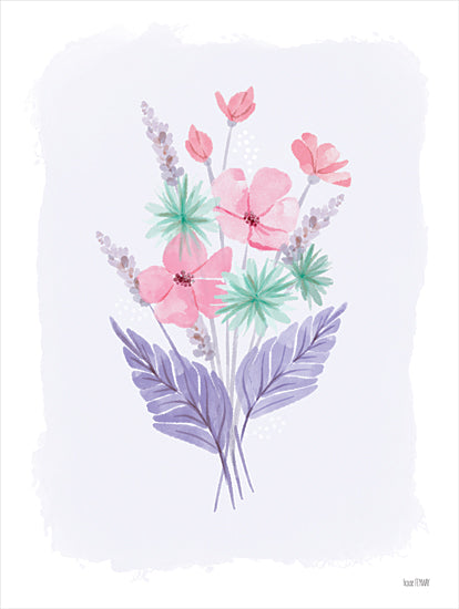 House Fenway FEN1007 - FEN1007 - Cotton Candy Flowers - 12x16 Flowers, Pink Flowers, Greenery, Cotton Candy Flowers, Pastel Colors from Penny Lane