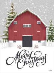 FEN1026 - Merry Christmas Barn - 12x16