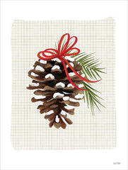FEN1095 - Simple Little Christmas Pinecone - 12x16