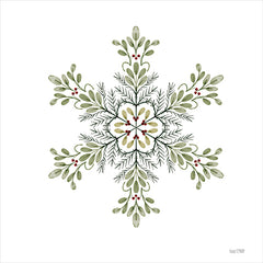 FEN1123 - Evergreen Snowflake III - 12x12