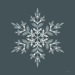 FEN1126 - Blue Christmas Snowflake II - 12x12
