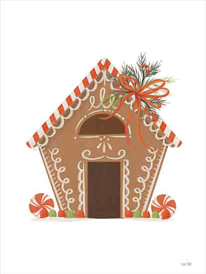 House Fenway FEN1144 - FEN1144 - Gingerbread House II - 12x16 Christmas, Holidays, Kitchen, Gingerbread, Gingerbread House, Candy from Penny Lane