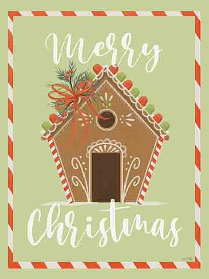 House Fenway FEN1145 - FEN1145 - Gingerbread Merry Christmas - 12x16 Christmas, Holidays, Kitchen, Gingerbread House, Merry Christmas, Typography, Signs, Textual Art, Winter from Penny Lane