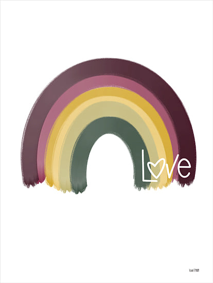 House Fenway FEN154 - FEN154 - Painted Rainbow - 12x16 Love, Rainbow, Nostalgia, Retro from Penny Lane