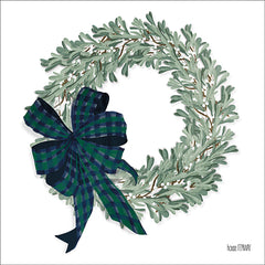 FEN207 - Mistletoe Wreath   - 12x12