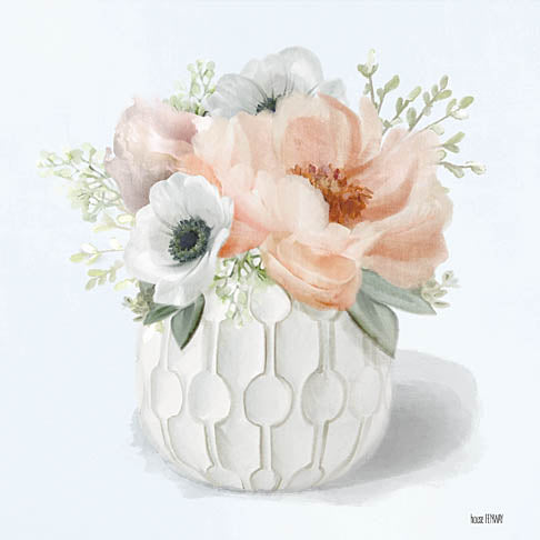 House Fenway FEN222 - FEN222 - Winter Anemones - Pink - 12x12 Still Life, Anemones, Vase from Penny Lane