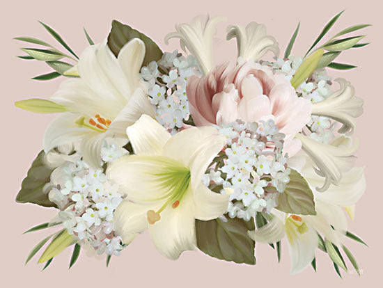 House Fenway FEN322 - FEN322 - Spring Lily Floral - 16x12 Flowers, Blooms, Spring, Lilies, Botanical from Penny Lane
