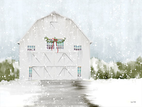 House Fenway FEN425 - FEN425 - Christmas Barn - 16x12 Farm, Barn, Christmas, Holidays, Winter, Snow from Penny Lane