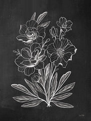FEN432 - Vintage Chalkboard Flowers     - 12x16