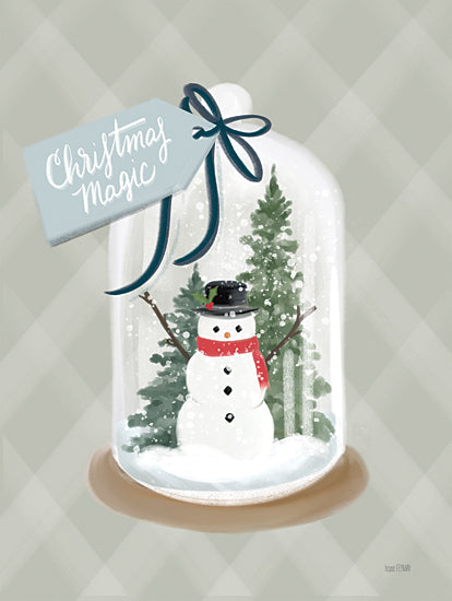 House Fenway FEN536 - FEN536 - Christmas Magic Snow Globe - 12x16 Christmas Magic, Snow Globe, Snowman, Holidays, Christmas, Decorations from Penny Lane