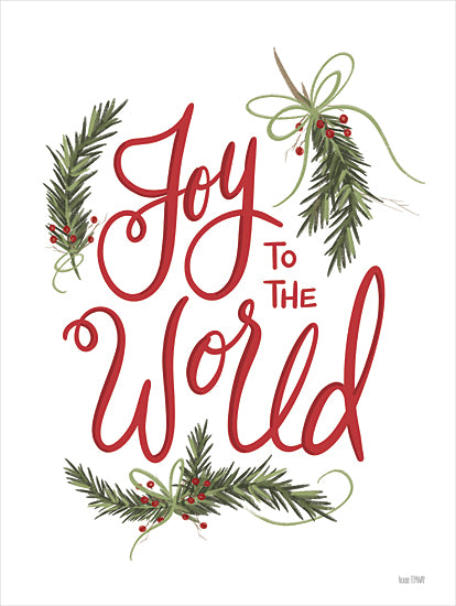 House Fenway FEN541 - FEN541 - Joy to the World - 12x16 Joy to the World, Christmas, Holidays, Calligraphy, Signs from Penny Lane