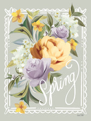 FEN582 - Sunny Spring Floral - 12x16