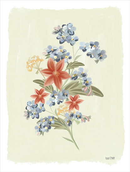 House Fenway Licensing FEN608LIC - FEN608LIC - Forget Me Not Floral - 0  from Penny Lane