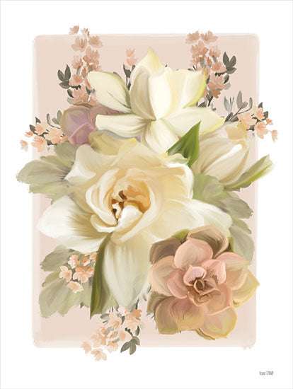 House Fenway FEN661 - FEN661 - Spring Passion Bouquet - 12x16 Spring Bouquet, Spring, Springtime, Flowers, Bouquet, Blooms from Penny Lane