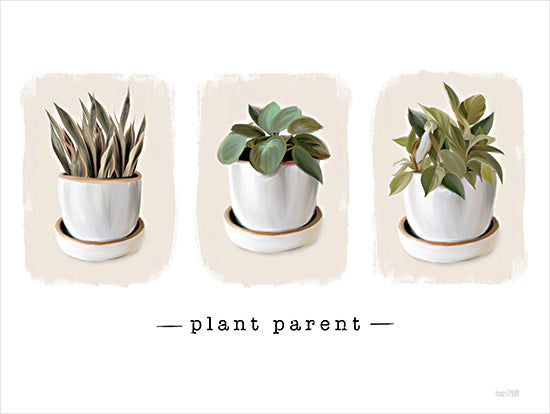 House Fenway FEN691 - FEN691 - Plant Parent - 16x12 Plants, Still Life, Green Plants, Whimsical, Potted Plants, Typography, Signs from Penny Lane