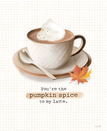 House Fenway FEN765 - FEN765 - Pumpkin Spice - 12x16 Pumpkin Spice, Coffee, Latte, Drink, Fall, Autumn, Kitchen, Typography, Signs from Penny Lane