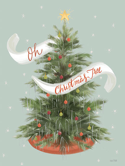 House Fenway FEN821 - FEN821 - Oh Christmas Tree - 12x16 Christmas, Holidays, Christmas Tree, Oh Christmas Tree, Banner, Typography, Signs, Winter from Penny Lane