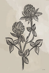 FEN844 - Vintage Clover Sketch II - 12x18