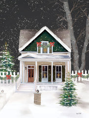 FEN946 - Evergreen Holiday House   - 12x16