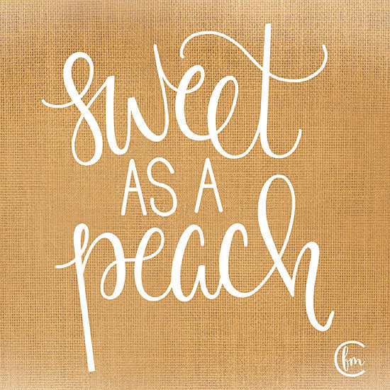Fearfully Made Creations FMC128 - FMC128 - Sweet as a Peach  - 12x12 Signs, Typography, Sweet as a Peach from Penny Lane