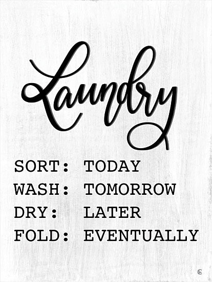 Fearfully Made Creations FMC240 - FMC240 - Laundry Timeline - 12x16 Laundry Timeline, Laundry, Humorous, Signs from Penny Lane
