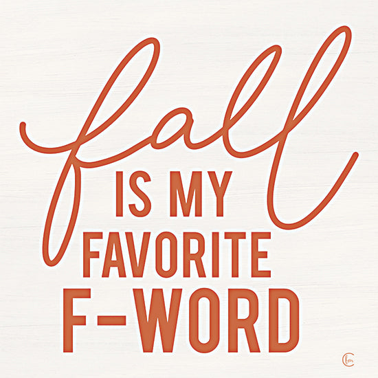 Fearfully Made Creations FMC313 - FMC313 - Fall is My Favorite F Word - 12x12 Fall, Humor, Fall is My Favorite F-Word, Typography, Signs from Penny Lane