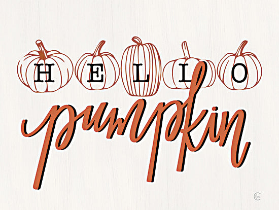 Fearfully Made Creations FMC314 - FMC314 - Hello Pumpkin - 16x12 Fall, Hello Pumpkin, Typography, Signs, Textual Art, Pumpkins, Greeting, Inspirational from Penny Lane