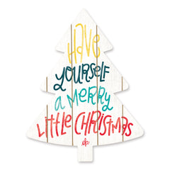 FTL290TREE - Merry Little Christmas - 14x18