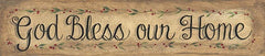 GE218A - God Bless Our Home - 18x4
