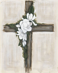 HH191 - Magnolia Flowered Cross - 12x16
