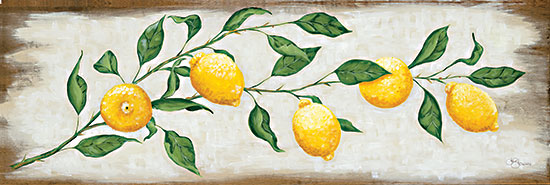Hollihocks Art HH209A - HH209A - Lemon Branch - 36x12 Lemon Branch, Lemons, Fruit, Kitchen from Penny Lane