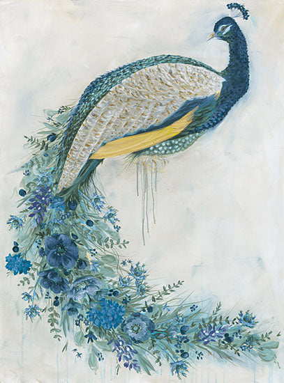 Hollihocks Art Licensing HH228LIC - HH228LIC - Floral Peacock - 0  from Penny Lane