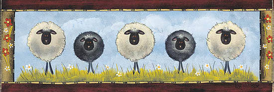 Lisa Hilliker Licensing HILL779 - HILL779 - Sheep in the Meadow - 0  from Penny Lane