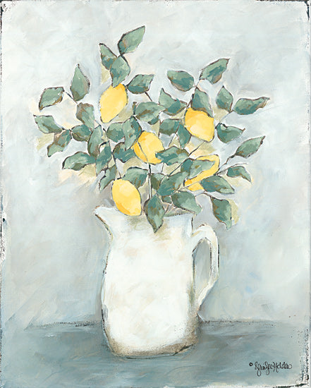 Jennifer Holden HOLD127 - HOLD127 - Fresh Picked - 12x16 Lemon Tree, Pitcher, Kitchen, Fruit, Primitive from Penny Lane