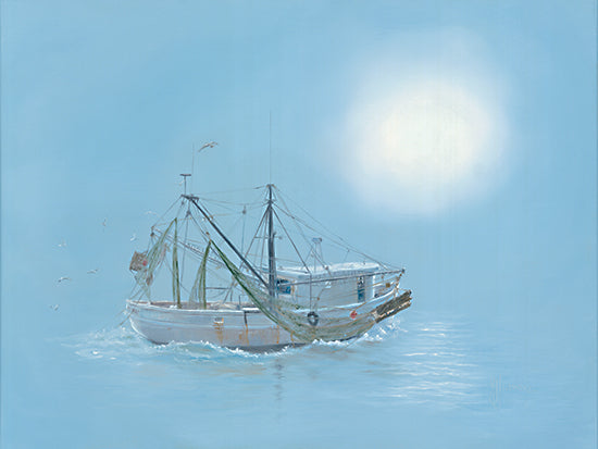 Georgia Janisse JAN257 - JAN257 - Misty Morning - 16x12 Boat, Ship, Misty, Morning, Coastal from Penny Lane