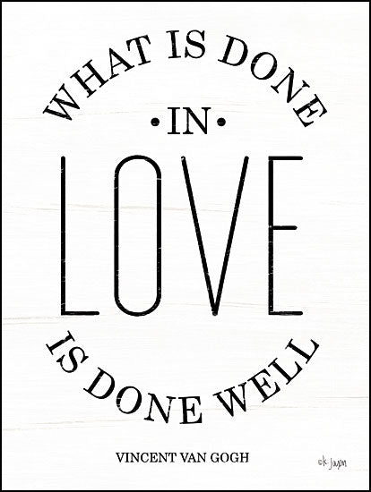 JAXN168 - What is Done in Love - 12x16