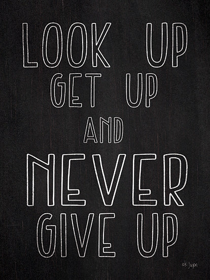 Jaxn Blvd. JAXN398 - JAXN398 - Never Give Up - 12x16 Signs, Typography, Never Give Up, Motivational from Penny Lane