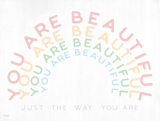 Jaxn Blvd. JAXN467 - JAXN467 - You Are Beautiful - 16x12 Signs, Typography, Rainbow, Beautiful, Inspirational from Penny Lane