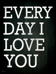 JAXN484 - Every Day I Love You - 12x16