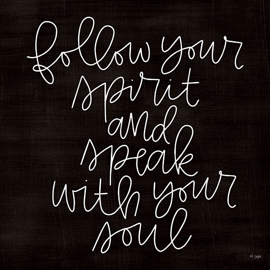 Jaxn Blvd. JAXN490 - JAXN490 - Follow Your Spirit - 12x12 Signs, Typography, Follow Your Spirit from Penny Lane