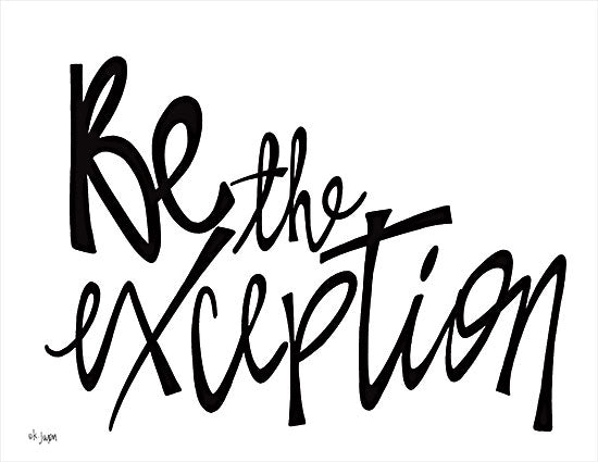 Jaxn Blvd. JAXN566 - JAXN566 - Be The Exception - 16x12 Be the Exception, Motivational, Black & White, Tween, Signs from Penny Lane