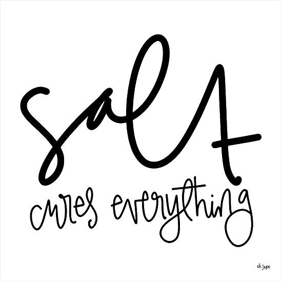 Jaxn Blvd. JAXN579 - JAXN579 - Salt Cures Everything - 12x12 Salt Cures Everything, Kitchen, Signs from Penny Lane