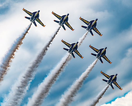 Justin Spivey JDS239 - JDS239 - Open Skies      - 16x12 Military, U.S. Navy, Fighter Jets, Masculine, Sky, Clouds from Penny Lane