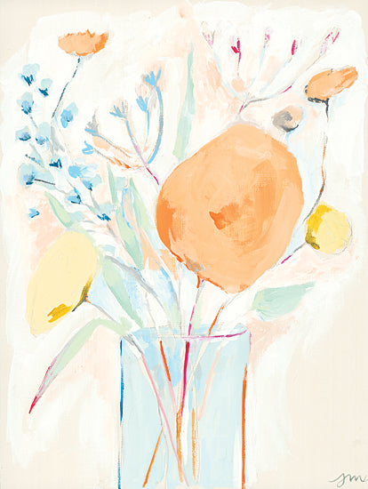 Jessica Mingo JM337 - JM337 - Restful Harmony I - 12x16 Flowers, Bouquet, Vase, Abstract from Penny Lane