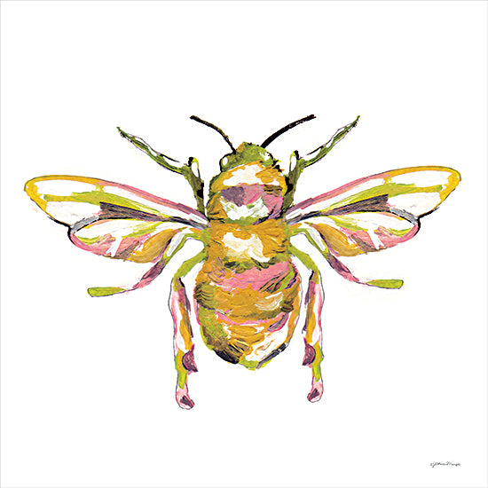 Jessica Mingo JM349 - JM349 - Busy Bee - 12x12 Bee, Abstract, Insects from Penny Lane