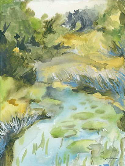 Jessica Mingo JM385 - JM385 - Lilypad - 12x16 Lilypad's, Landscape, Abstract from Penny Lane
