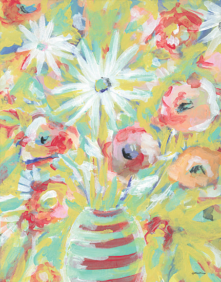 Jessica Mingo JM425 - JM425 - See the Good Floral - 12x16 Abstract, Flowers, Bouquet, Botanical from Penny Lane