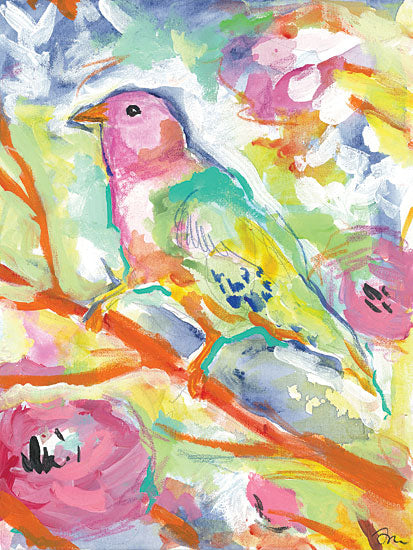 Jessica Mingo JM438 - JM438 - St. Vincent's Birds 2 - 12x16 Birds, Flowers, Abstract, Tropical from Penny Lane